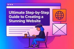 Ultimate Step-by-Step Guide to Creating a Stunning Website in 2025
