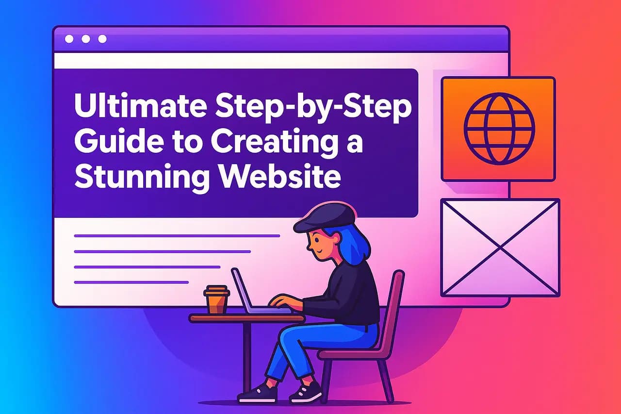 Ultimate Step-by-Step Guide to Creating a Stunning Website in 2025